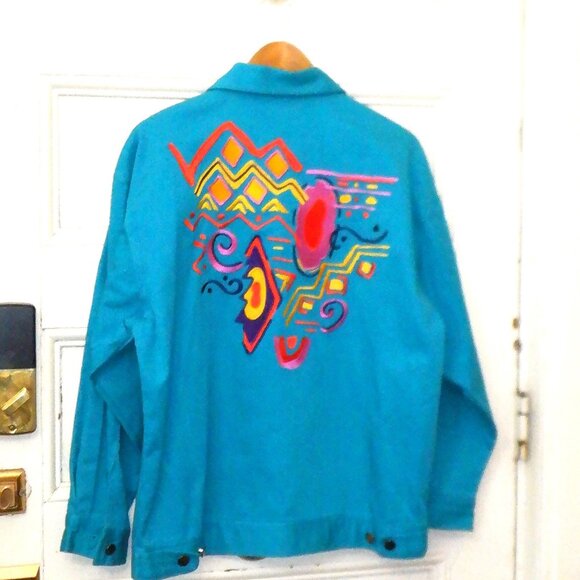 New ~~~ I.B. Fusion Jean JACKET ~~~ - Picture 1 of 2